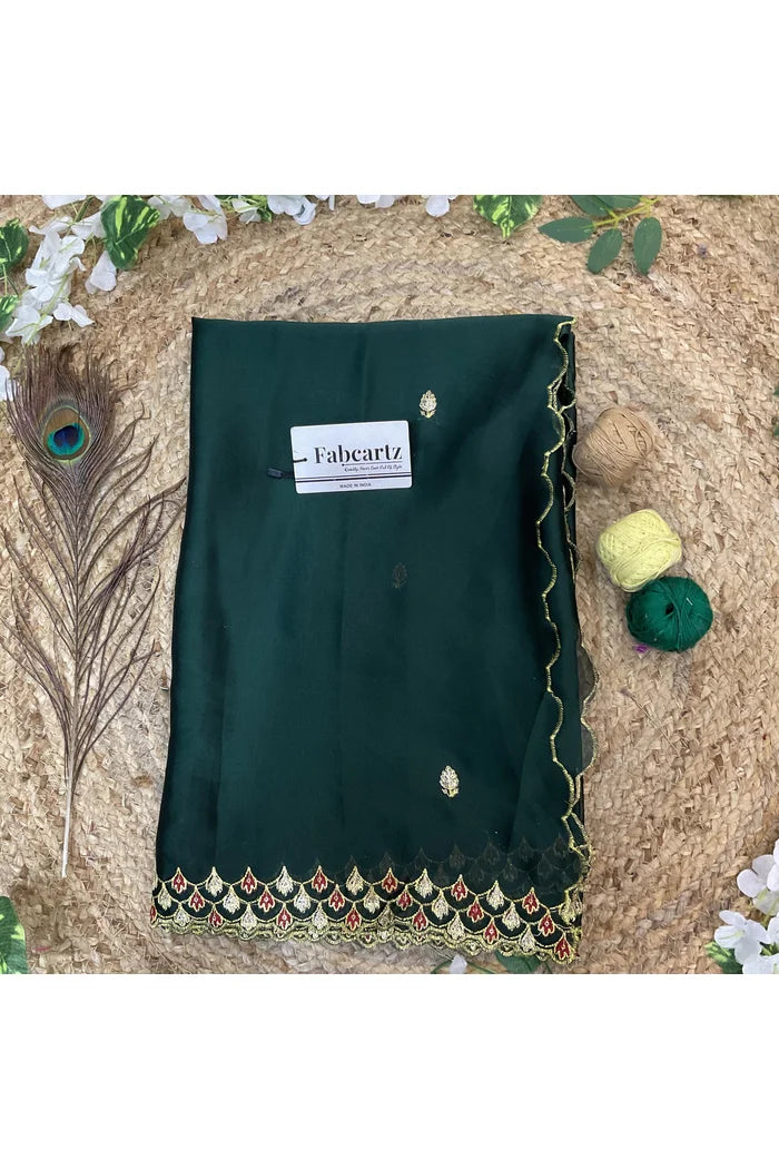 Beautiful Embroidery work Rangoli Dupatta for women | Only Dupatta Pranavi Dup