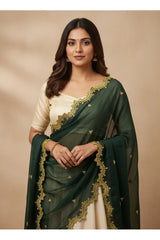 Beautiful Embroidery work Rangoli Dupatta for women | Only Dupatta LineShower Dup