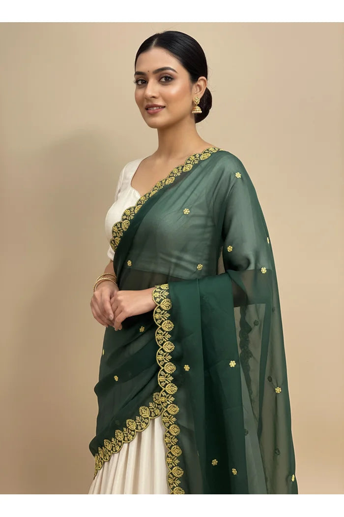 Beautiful Embroidery work Rangoli Dupatta for women | Only Dupatta Starwars Dup