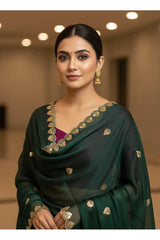 Beautiful Embroidery work Rangoli Dupatta for women | Only Dupatta Satyabhumi Dup