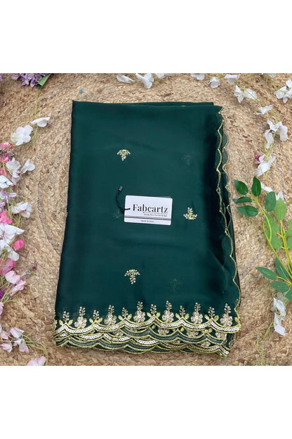 Beautiful Embroidery Work Rangoli Dupatta for women | Only Dupatta Veona Dup GT