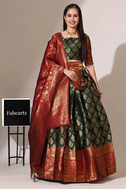 BIG AKKU South Indian Festival Traditional Half Saree