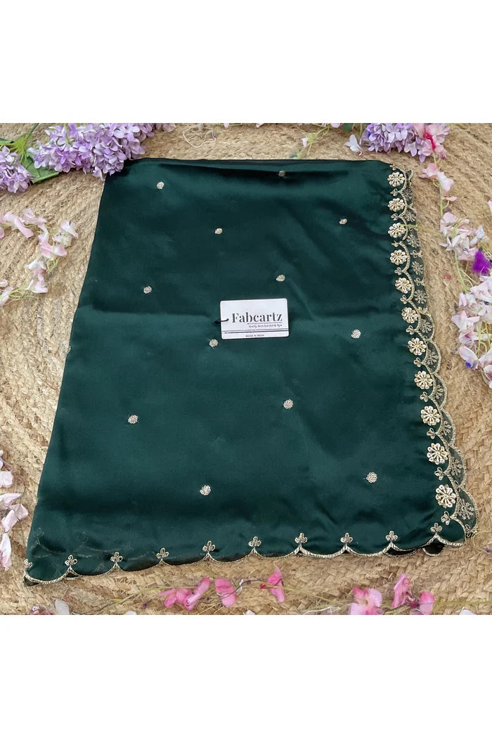 Beautiful Hand work and Beads work Rangoli Dupatta for women | Only Dupatta Dharani Dup