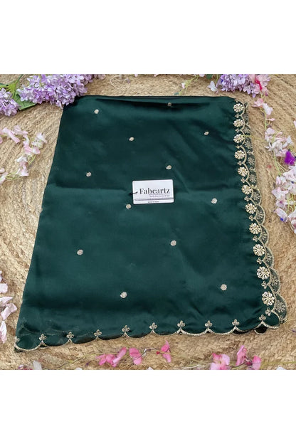Beautiful Hand work and Beads work Rangoli Dupatta for women | Only Dupatta Dharani Dup