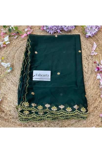 Beautiful Embroidery work Rangoli Dupatta for women | Only Dupatta Juhi Dup