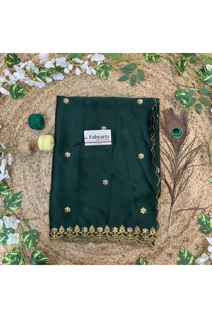 Beautiful Embroidery work Rangoli Dupatta for women | Only Dupatta PihuSudha Dup