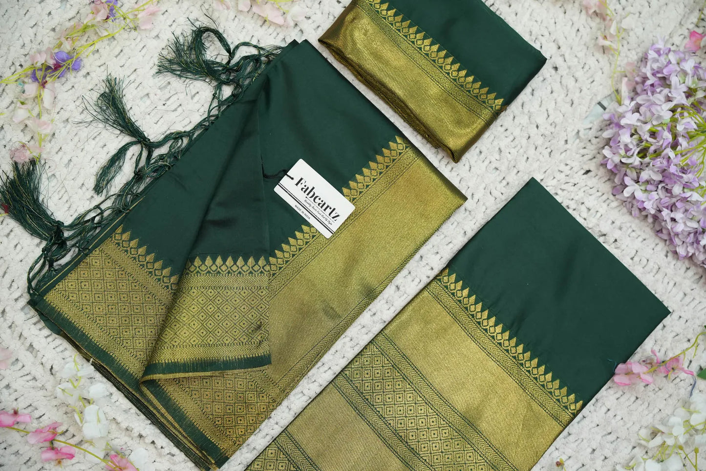 South Indian Festival Traditional Half Saree (NarayanPet)