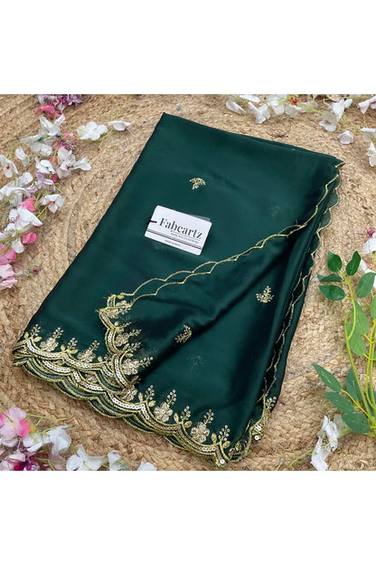 Beautiful Embroidery Work Rangoli Dupatta for women | Only Dupatta Veona Dup GT