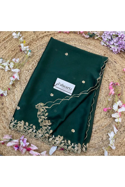 Beautiful Embroidery work Rangoli Dupatta for women | Only Dupatta BiliPatra Dup