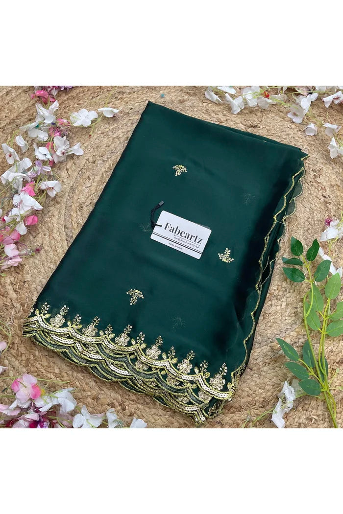 Beautiful Embroidery Work Rangoli Dupatta for women | Only Dupatta Veona Dup GT