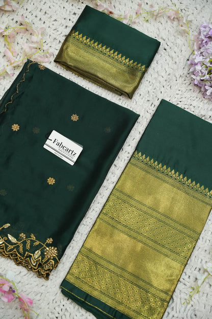 South Indian Festival Traditional Half Saree (NarayanRango)