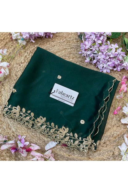 Beautiful Embroidery work Rangoli Dupatta for women | Only Dupatta BiliPatra Dup