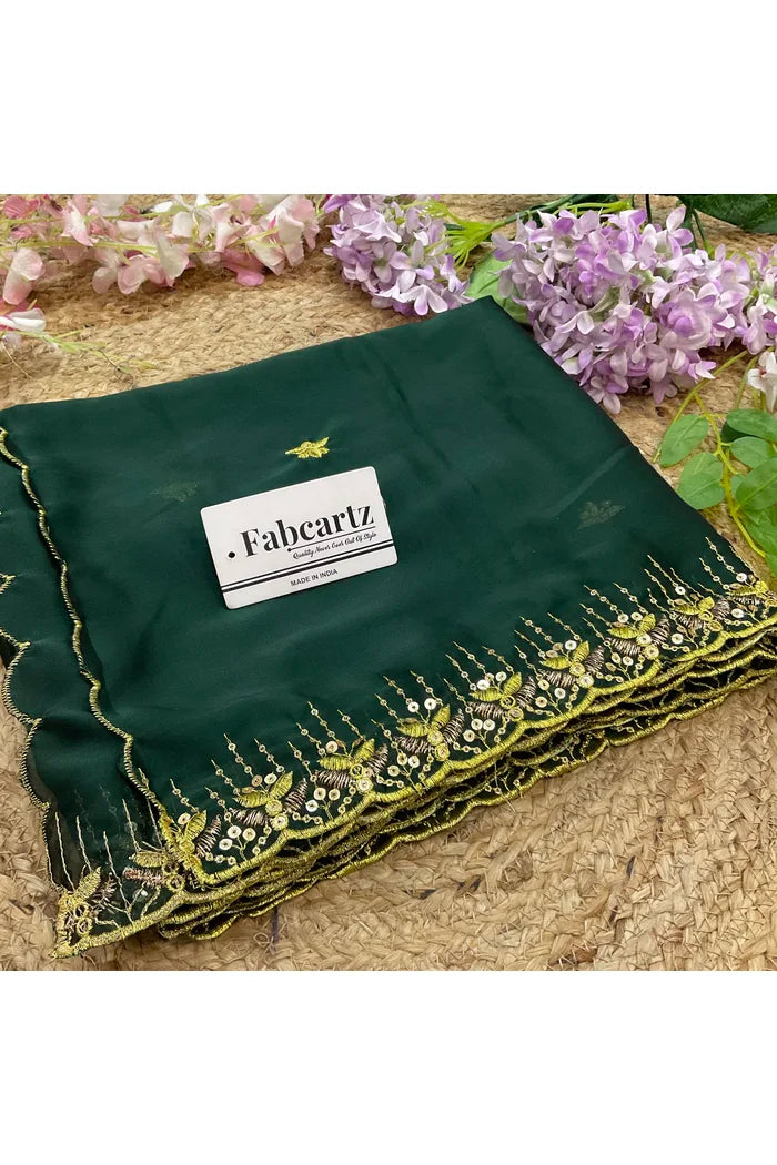 Beautiful Embroidery work Rangoli Dupatta for women | Only Dupatta Kalyani Dup