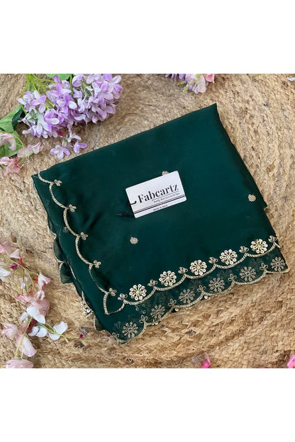 Beautiful Hand work and Beads work Rangoli Dupatta for women | Only Dupatta Dharani Dup