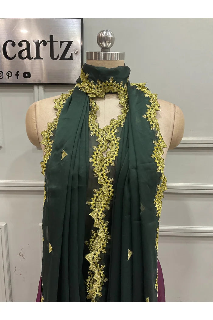 Beautiful Embroidery work Rangoli Dupatta for women | Only Dupatta LineShower Dup