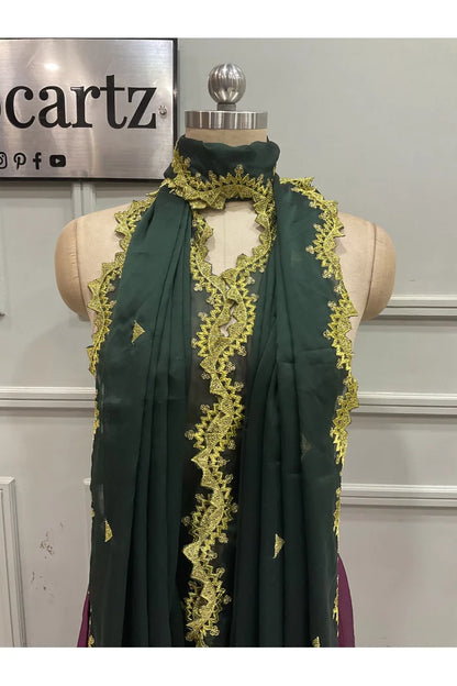 Beautiful Embroidery work Rangoli Dupatta for women | Only Dupatta LineShower Dup