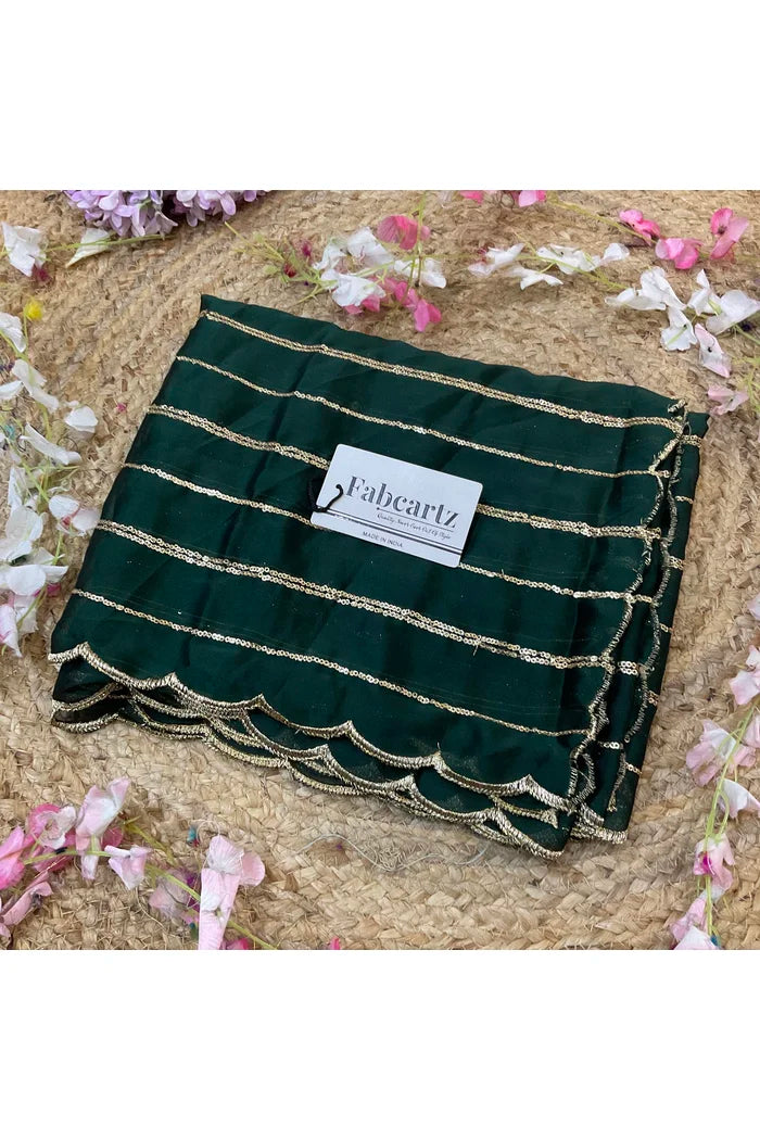 Beautiful Embroidery work Rangoli Dupatta for women | Only Dupatta Hyderabadi Dup