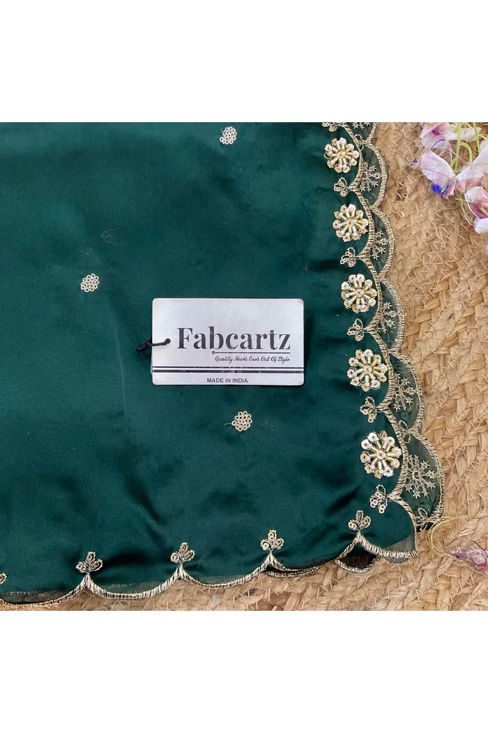 Beautiful Hand work and Beads work Rangoli Dupatta for women | Only Dupatta Dharani Dup