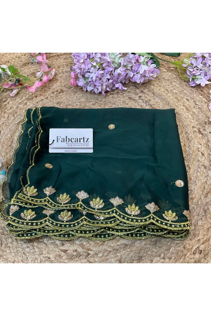 Beautiful Embroidery work Rangoli Dupatta for women | Only Dupatta Juhi Dup