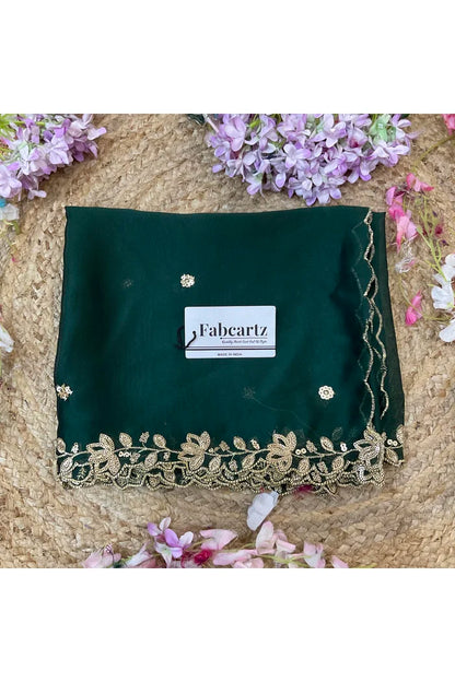 Beautiful Embroidery work Rangoli Dupatta for women | Only Dupatta BiliPatra Dup