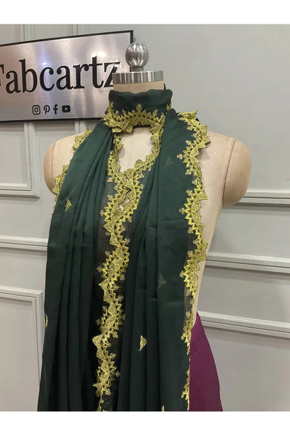 Beautiful Embroidery work Rangoli Dupatta for women | Only Dupatta LineShower Dup