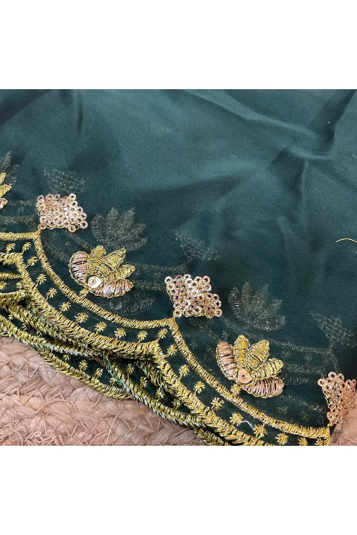 Beautiful Embroidery work Rangoli Dupatta for women | Only Dupatta Juhi Dup