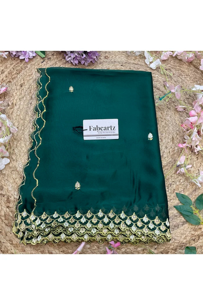 Beautiful Embroidery work Rangoli Dupatta for women | Only Dupatta Pranavi Dup