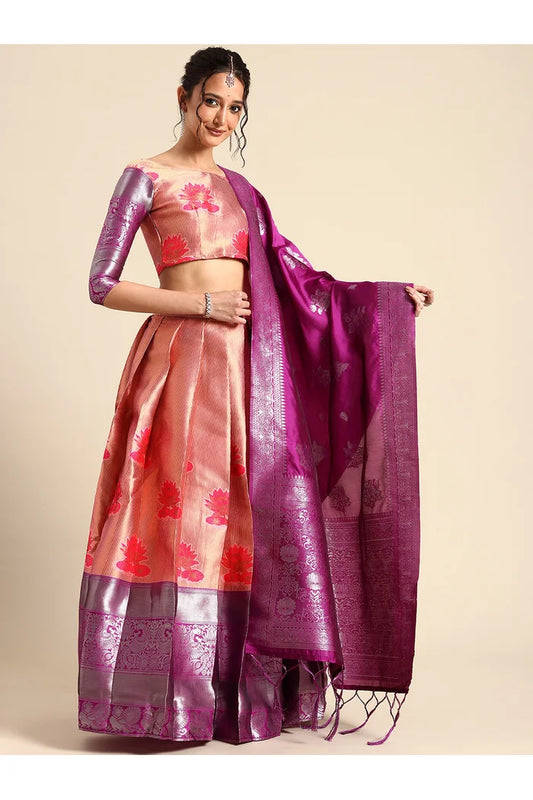 South Indian Festival Traditional Half Saree (Srikarthikeyan)