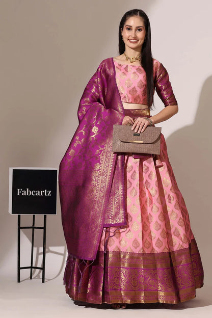 BIG AKKU South Indian Festival Traditional Half Saree