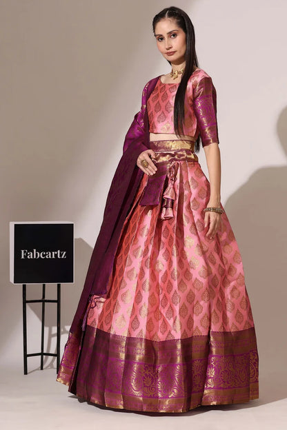 BIG AKKU South Indian Festival Traditional Half Saree