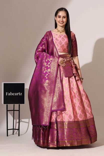 BIG AKKU South Indian Festival Traditional Half Saree