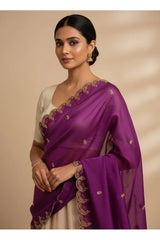 Beautiful Embroidery Rangoli Dupatta for women | Only Dupatta BadeMorwali Dup