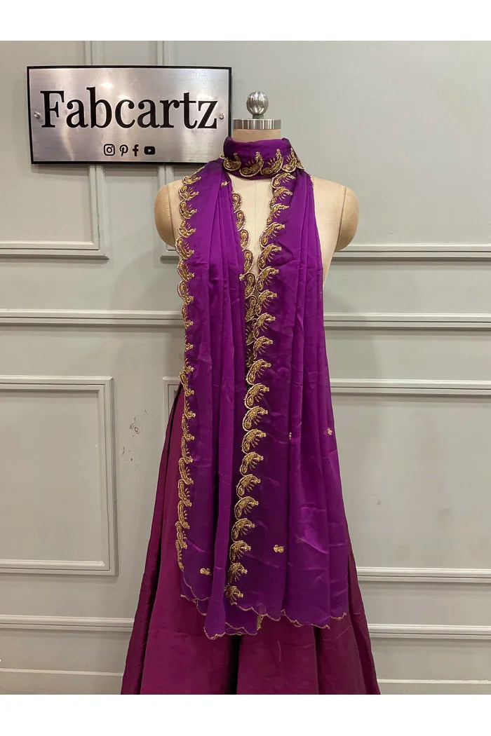 Beautiful Embroidery Rangoli Dupatta for women | Only Dupatta BadeMorwali Dup