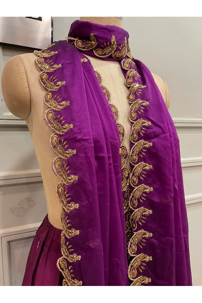 Beautiful Embroidery Rangoli Dupatta for women | Only Dupatta BadeMorwali Dup