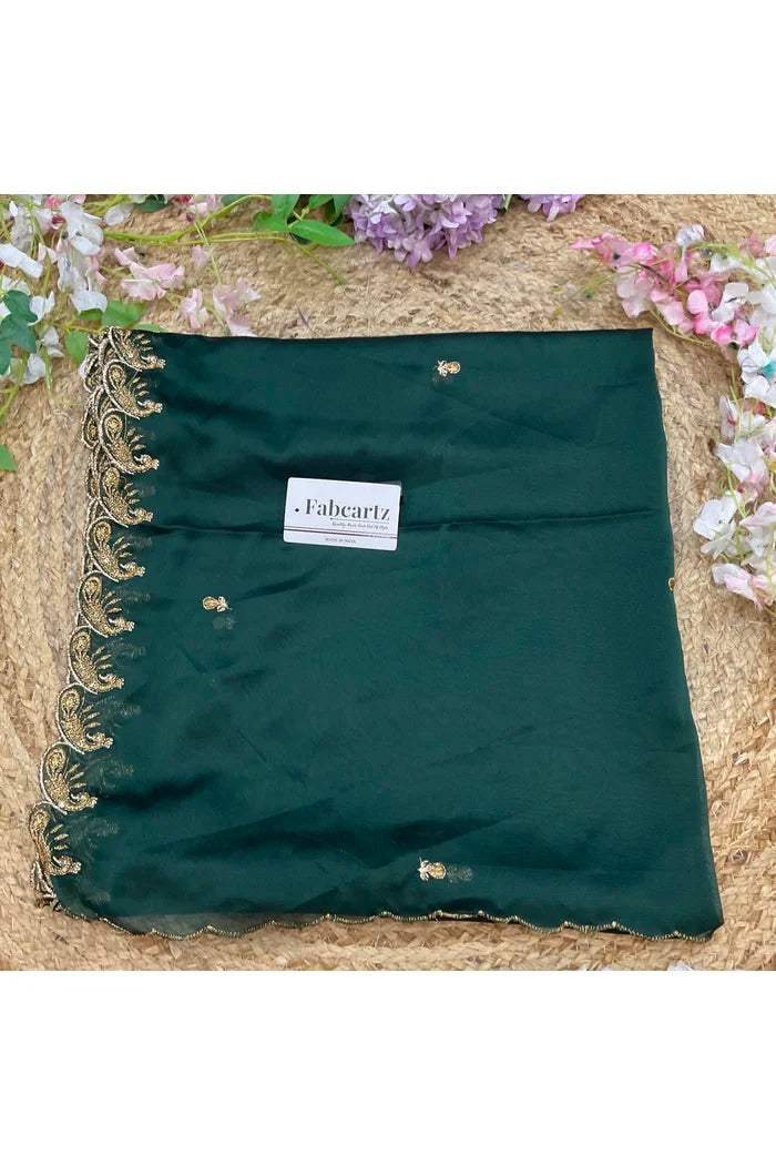 Beautiful Embroidery Rangoli Dupatta for women | Only Dupatta BadeMorwali Dup