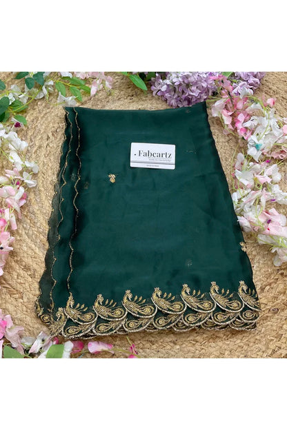 Beautiful Embroidery Rangoli Dupatta for women | Only Dupatta BadeMorwali Dup