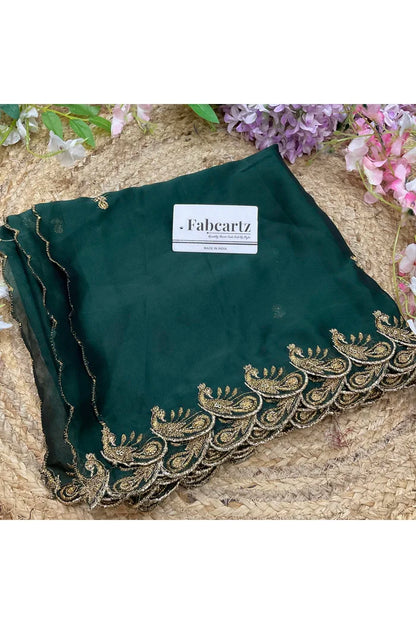 Beautiful Embroidery Rangoli Dupatta for women | Only Dupatta BadeMorwali Dup