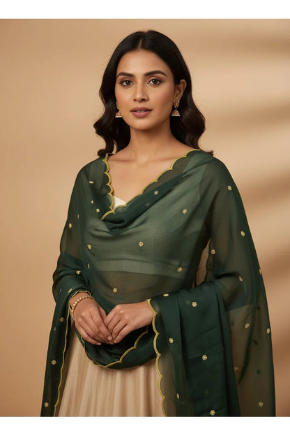 Beautiful Embroidery Rangoli Dupatta for women | Only Dupatta Bittu Dup