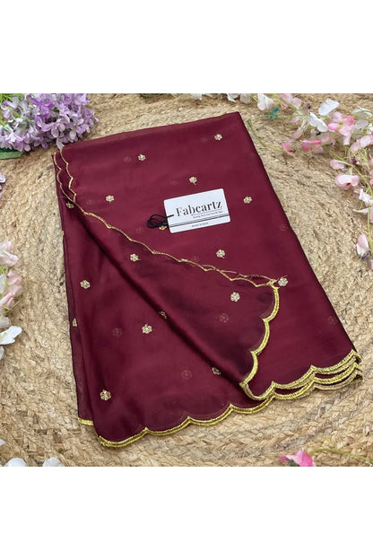 Beautiful Embroidery Rangoli Dupatta for women | Only Dupatta Bittu Dup