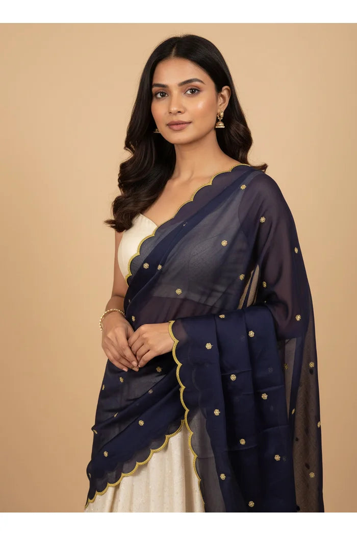 Beautiful Embroidery Rangoli Dupatta for women | Only Dupatta Bittu Dup