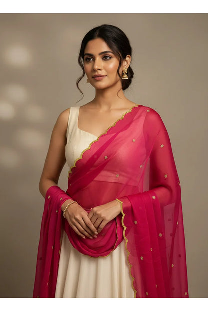 Beautiful Embroidery Rangoli Dupatta for women | Only Dupatta Bittu Dup