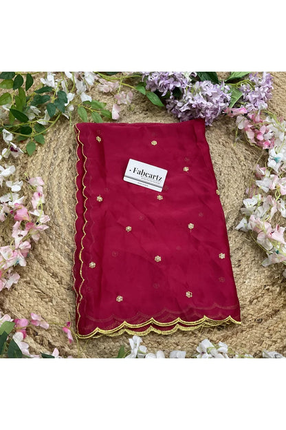 Beautiful Embroidery Rangoli Dupatta for women | Only Dupatta Bittu Dup