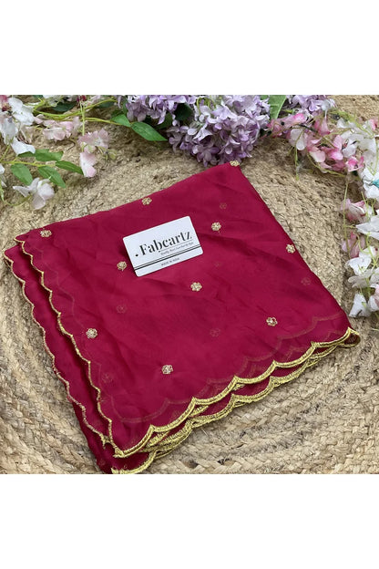 Beautiful Embroidery Rangoli Dupatta for women | Only Dupatta Bittu Dup
