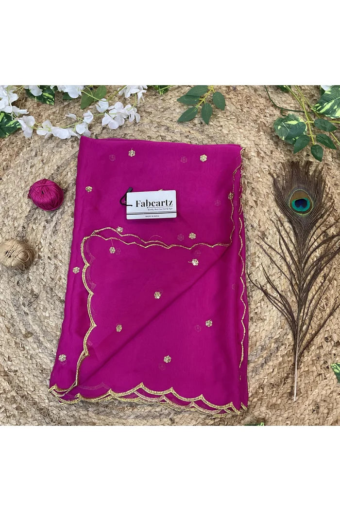Beautiful Embroidery Rangoli Dupatta for women | Only Dupatta Bittu Dup