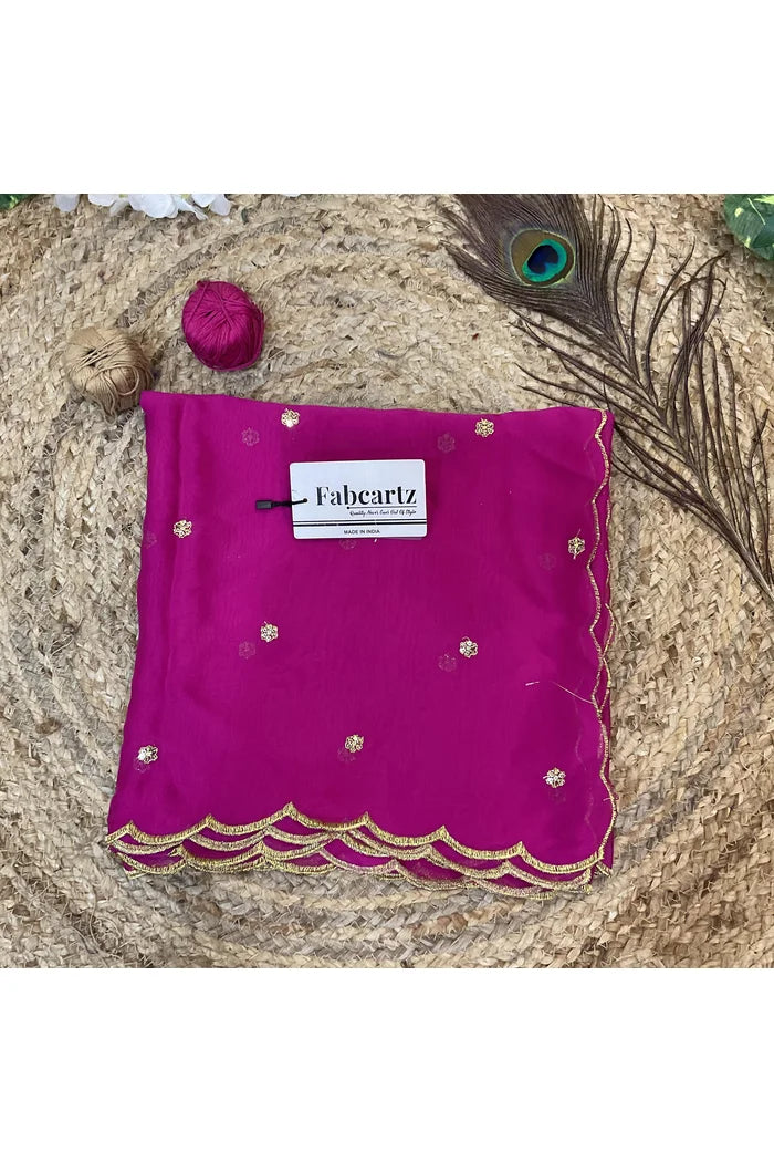 Beautiful Embroidery Rangoli Dupatta for women | Only Dupatta Bittu Dup