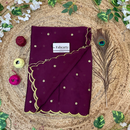 BittuDup Beautiful Embroidery work Rangoli Dupatta for women | Only Dupatta