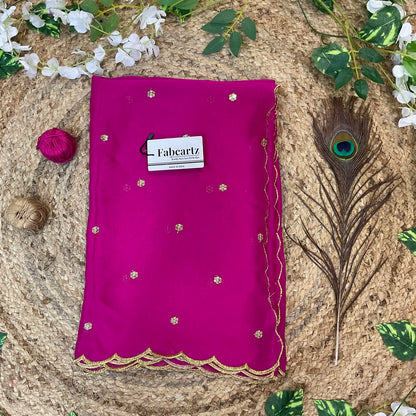 BittuDup Beautiful Embroidery work Rangoli Dupatta for women | Only Dupatta