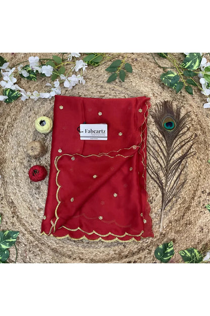 Beautiful Embroidery Rangoli Dupatta for women | Only Dupatta Bittu Dup