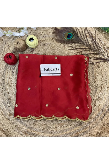 Beautiful Embroidery Rangoli Dupatta for women | Only Dupatta Bittu Dup