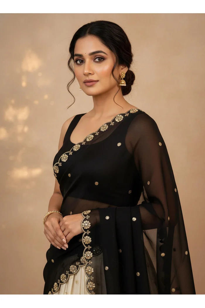 Beautiful Hand work and Beads work Rangoli Dupatta for women | Only Dupatta Dharani Dup